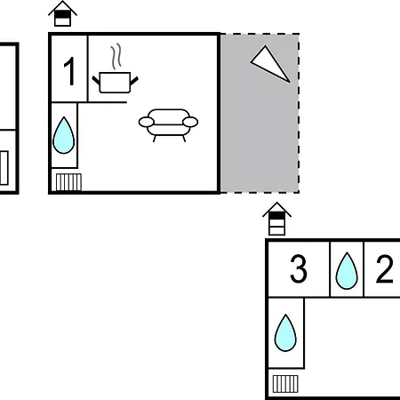 Three-bedroom In Dom wakacyjny *